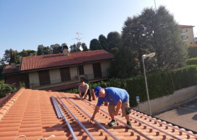 Installazione Impianto Fotovoltaico su tetto rifatto