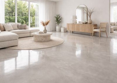 Rivestimento pavimento in resina continua a Milano Monza Brianza Bergamo effetto moderno