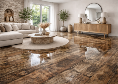 Pavimento in resina moderno installato a Milano Monza Brianza e Bergamo in ambiente residenziale
